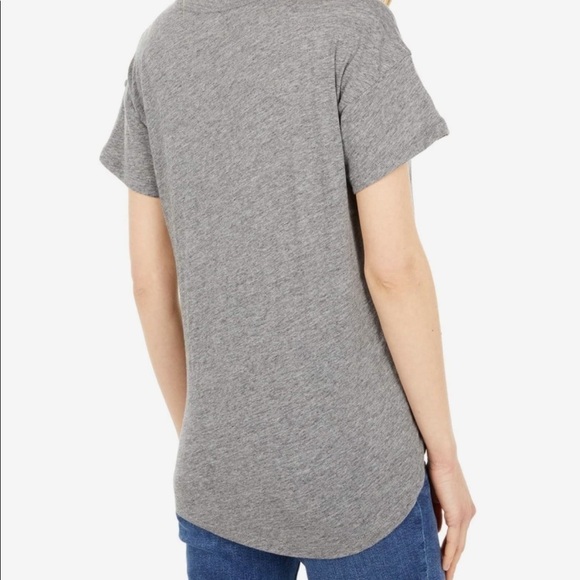 Madewell gray tee 100% cotton  XS - Picture 3 of 9